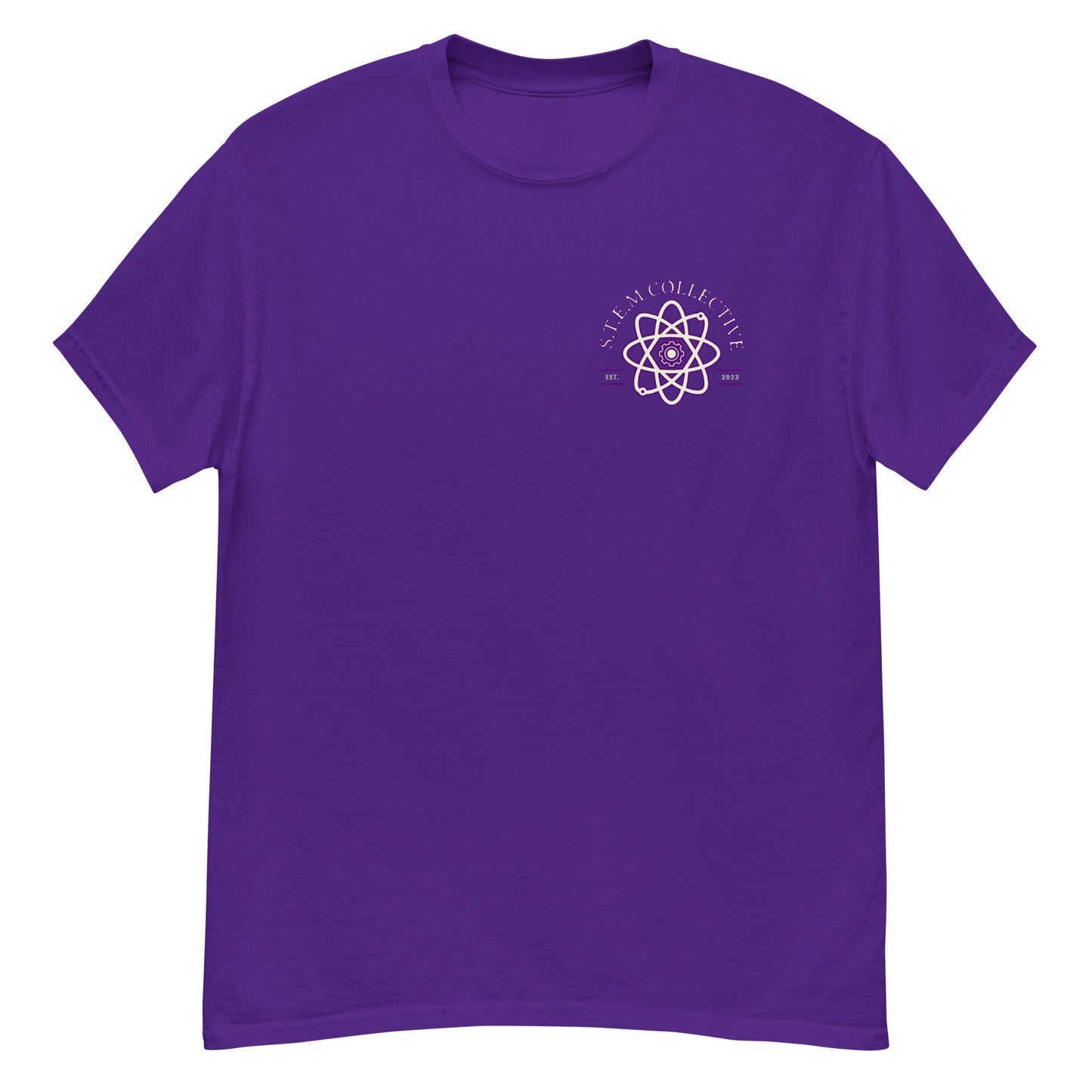 Camiseta Logo Premium - Púrpura - STEM Collective