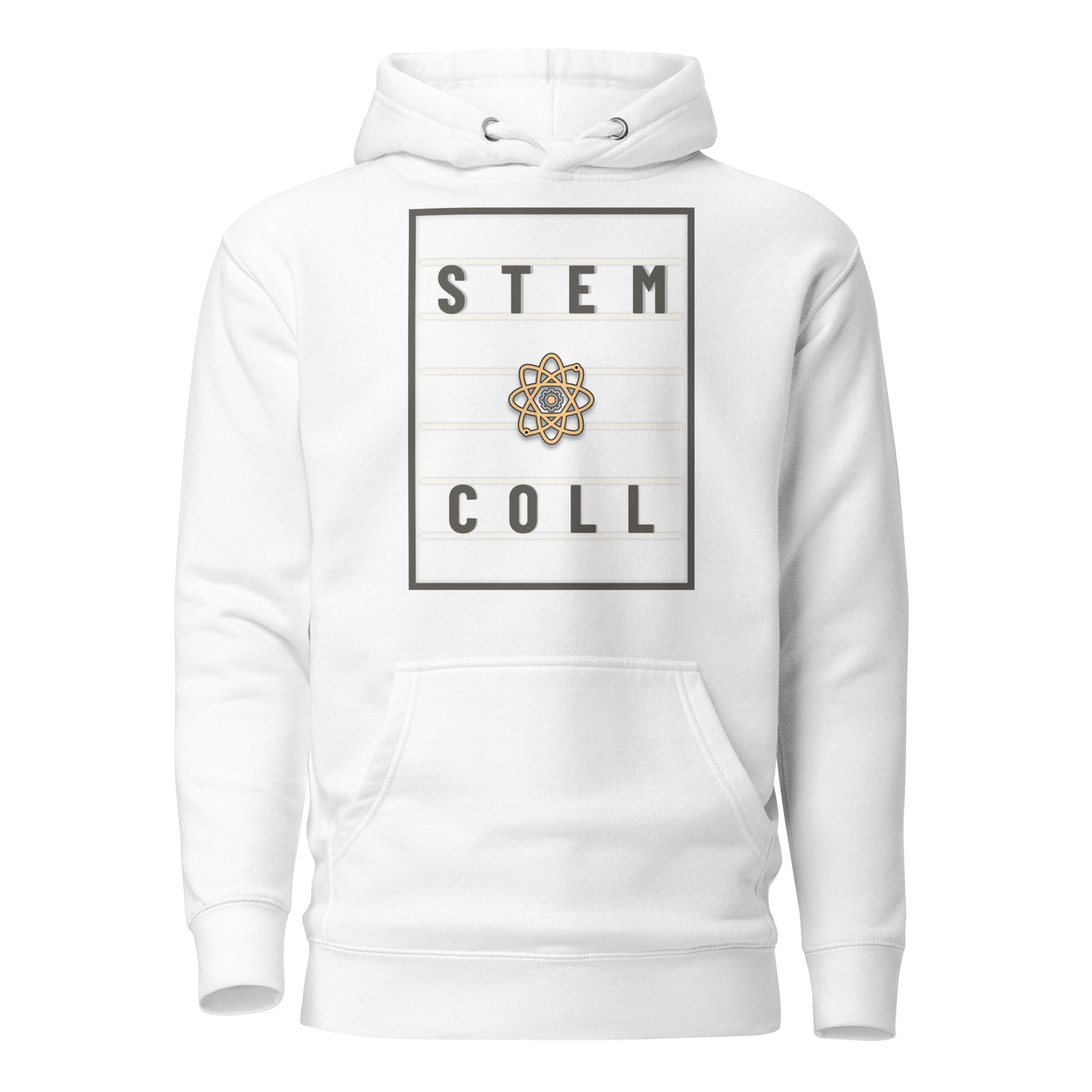 "Mind Sign" Premium Hoodie - White