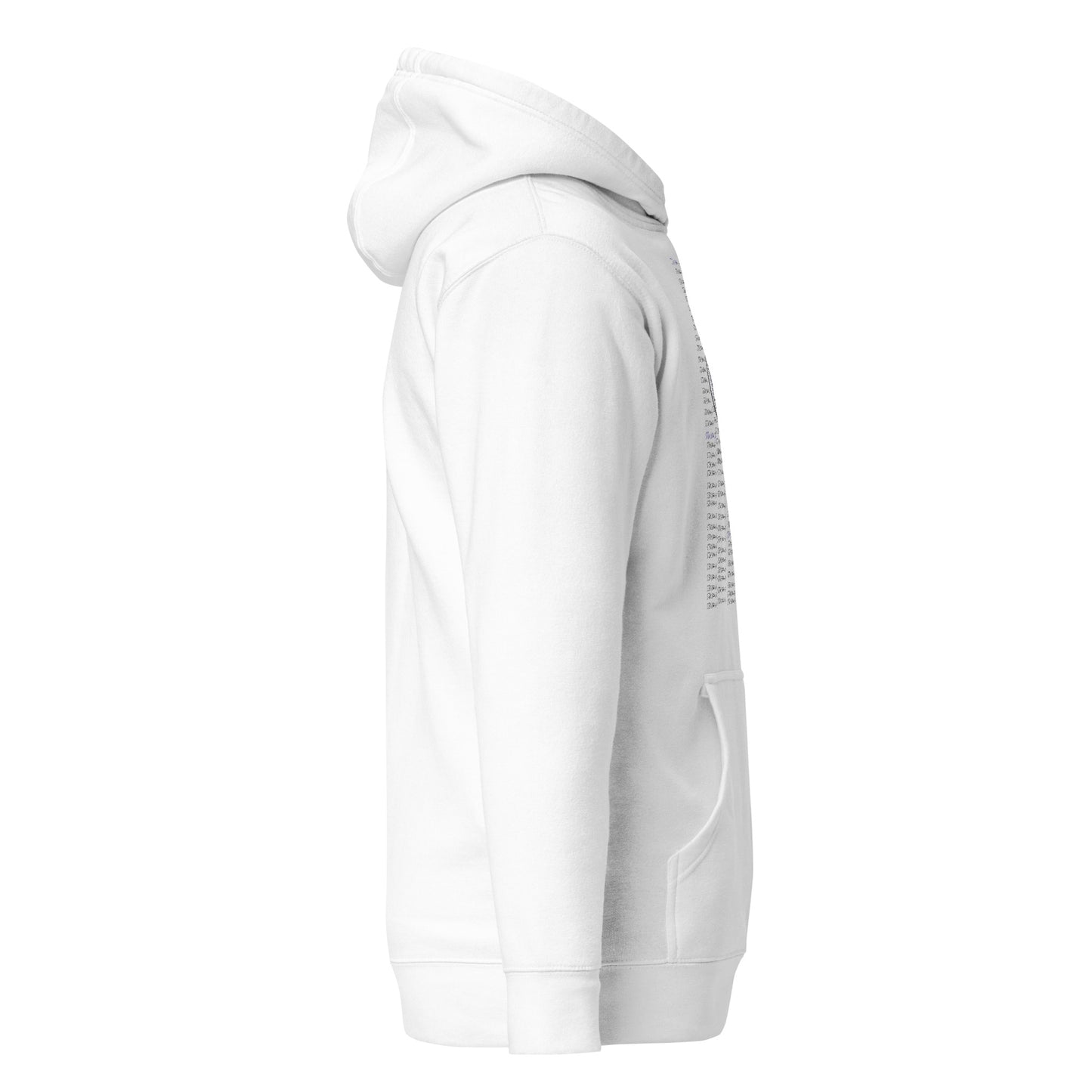 "Signatures" Premium Hoodie - White