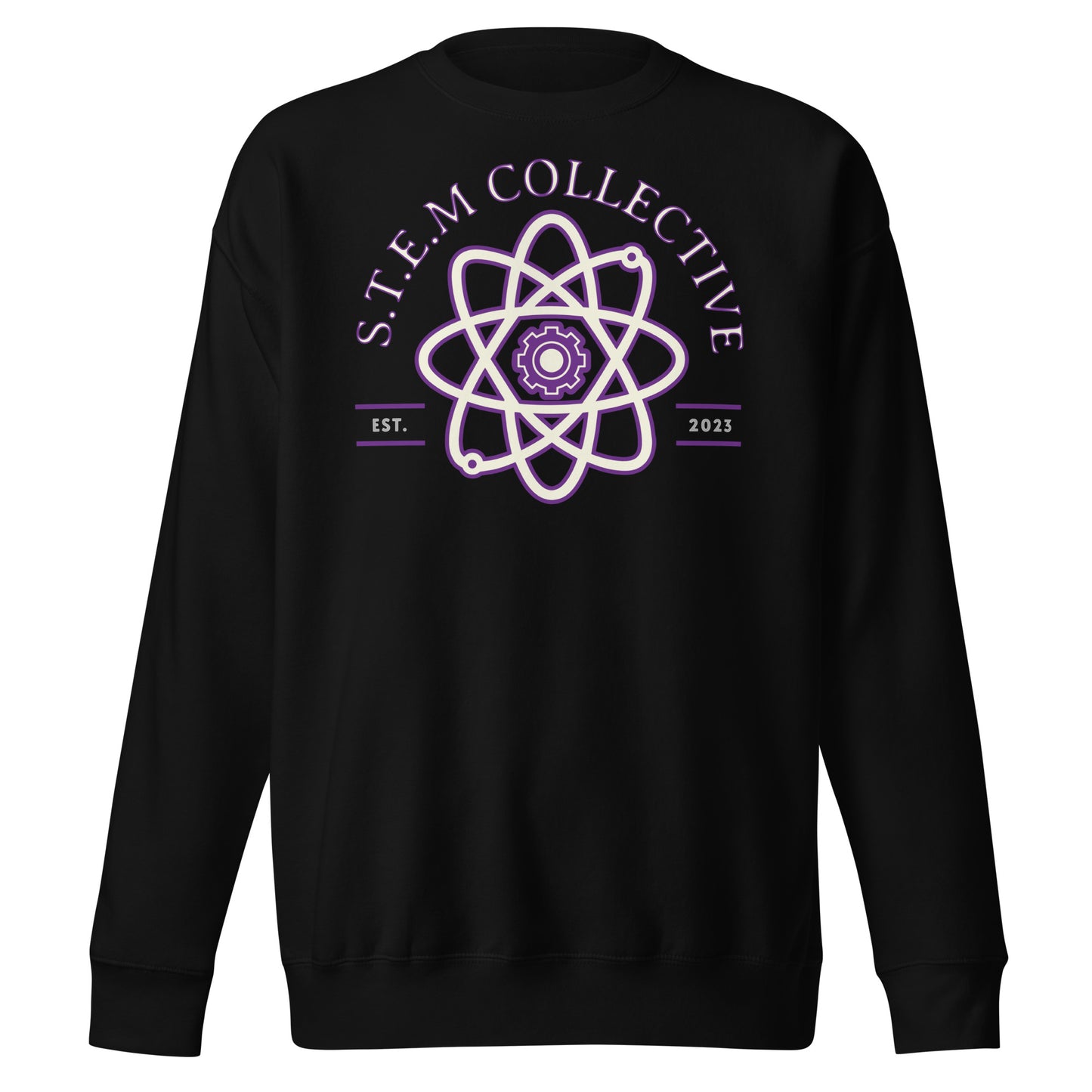 Logo Premium College Crewneck - Black