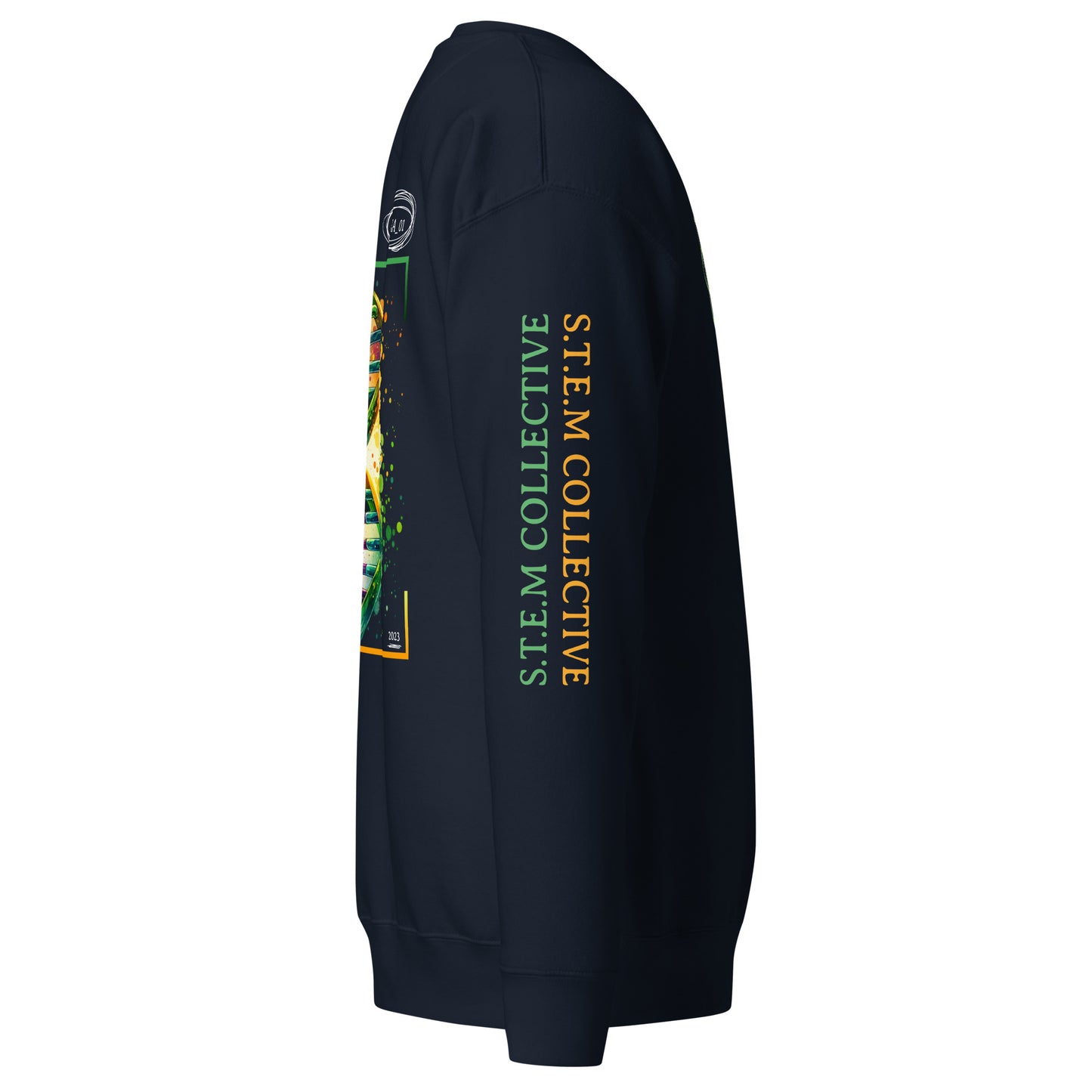 "DNA_01" - Premium Crewneck- Navy