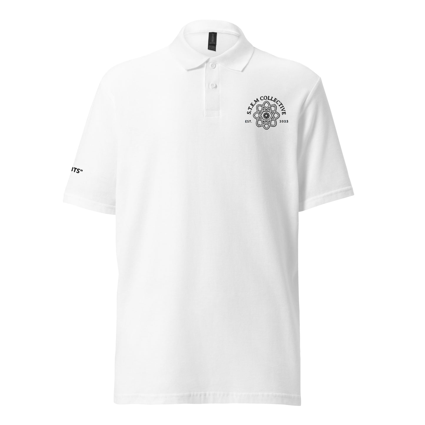 "Way Back to School" Premium Polo - White/Grey