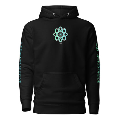 "Circuit_01" - Premium Hoodie - Black