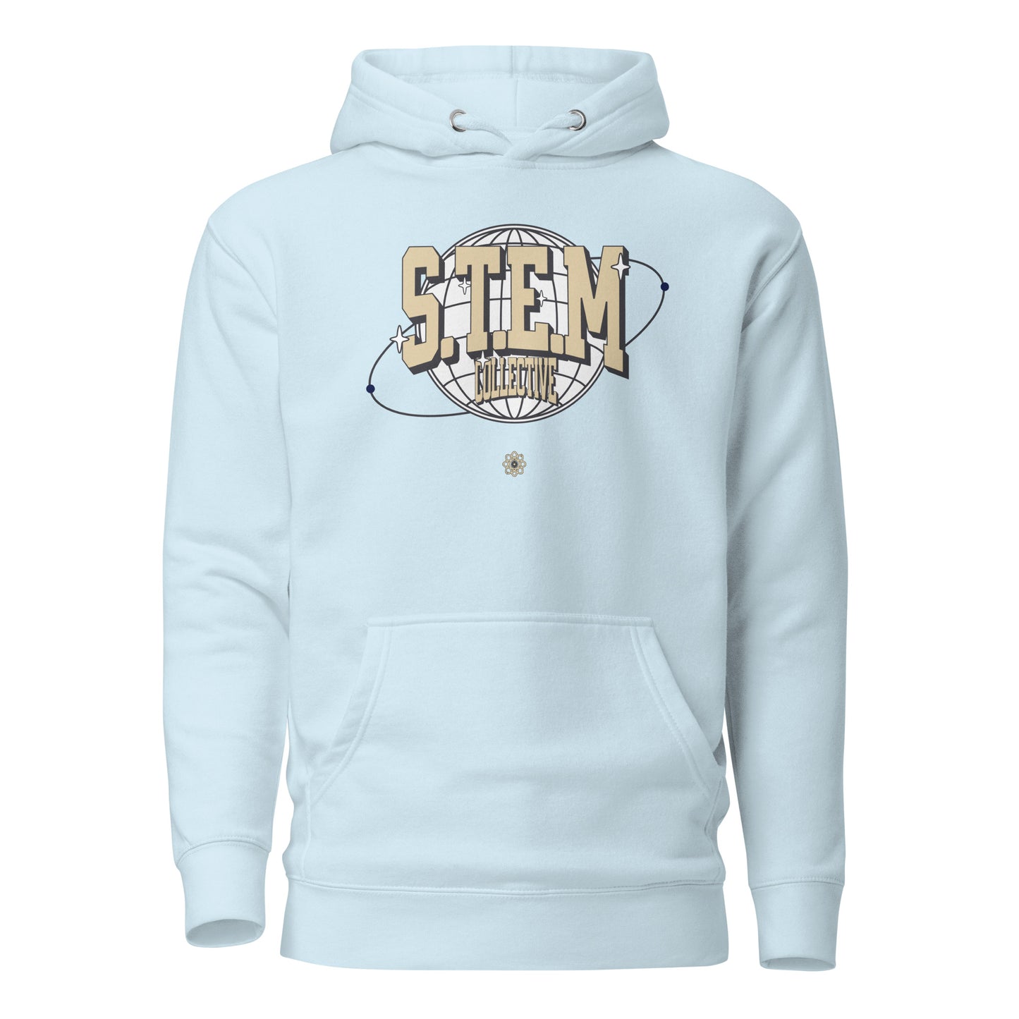 "Old World" Premium Hoodie - Light Blue