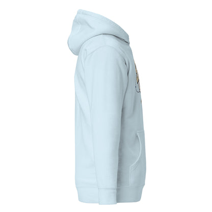 "Old World" Premium Hoodie - Light Blue